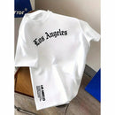 Camiseta Masculina Casual de Algodão - Los Angeles