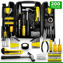 Kit Ferramentas Maleta 246 Peças Com Jogo Soquete Sextavado