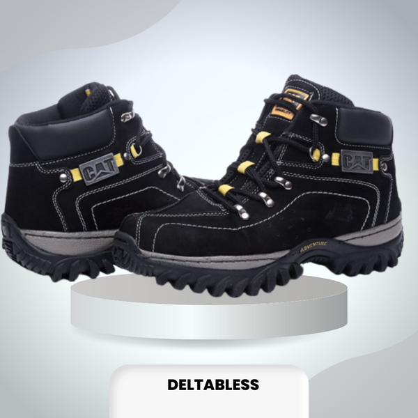 Bota Caterpillar Masculina Em Couro - 1 Linha Aventure