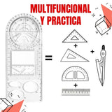 PAR DE REGLAS GEOMÉTRICAS PRO