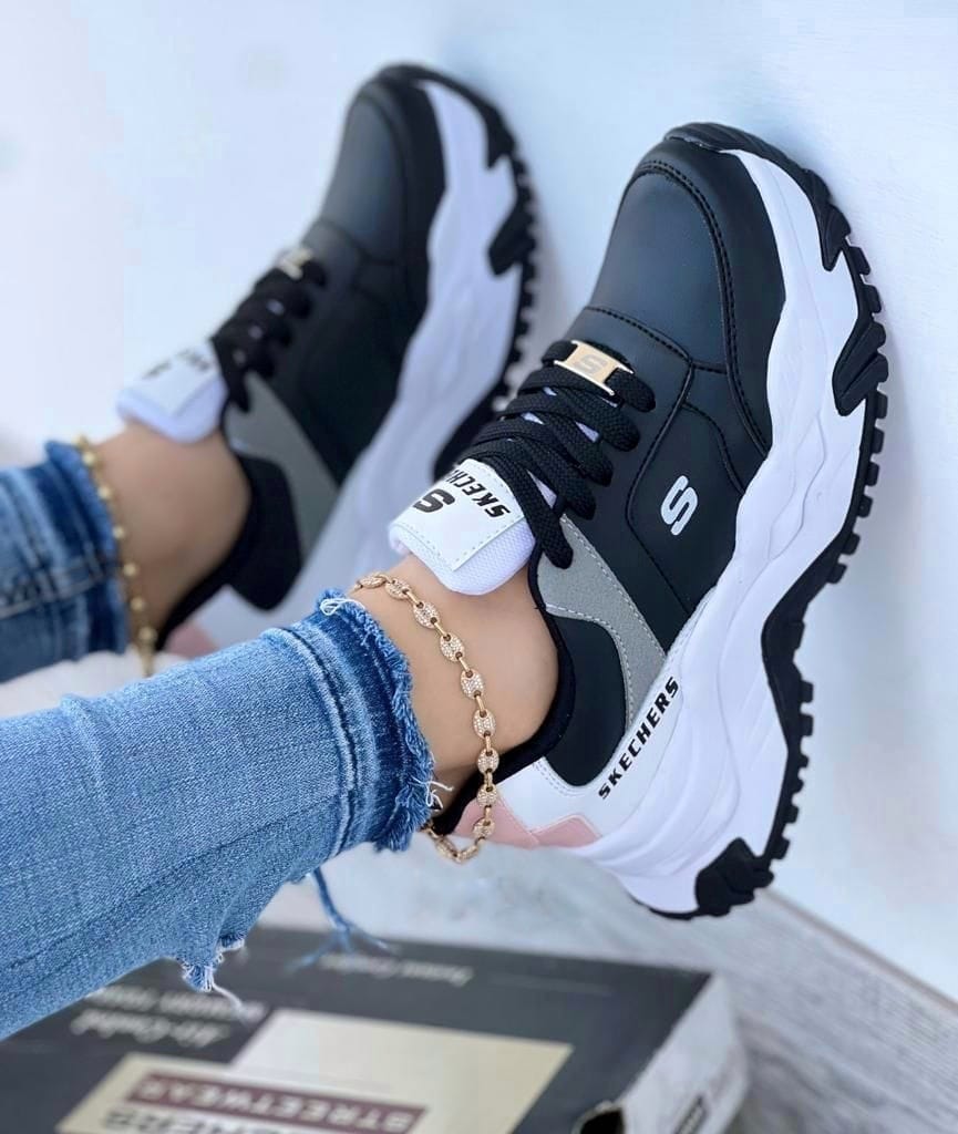 Skechers Suela Alta Dama 