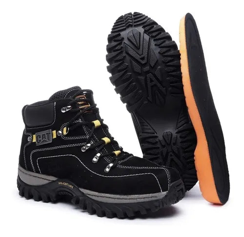Bota Caterpillar Masculina Em Couro - 1 Linha Aventure