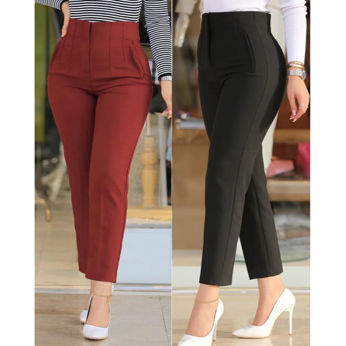Calça Alfaiataria Feminina - Kit Desconto