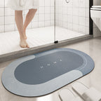 Alfombrilla de baño antideslizante ultraabsorbente
