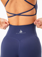 Pantalones cortos NKD con bolsillos - Azul marino