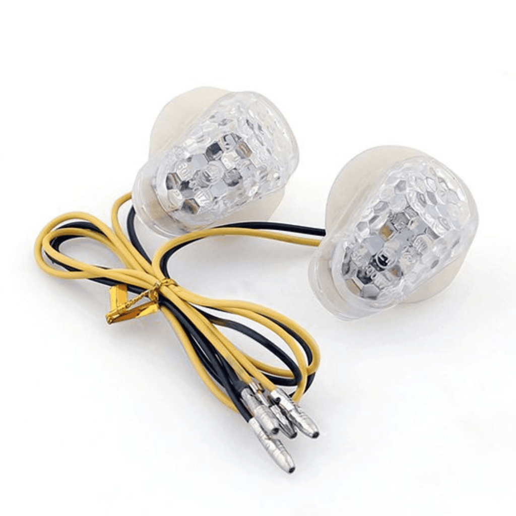 Kit de accesorios - Portamatrículas + Intermitente LED (Extra: Intermitente incorporado)