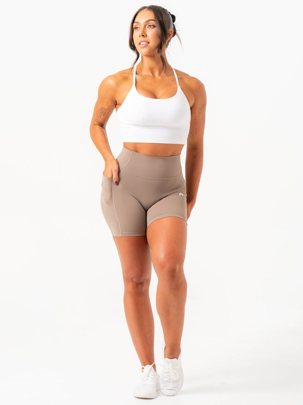 Pantalones cortos NKD Pocket - Color topo