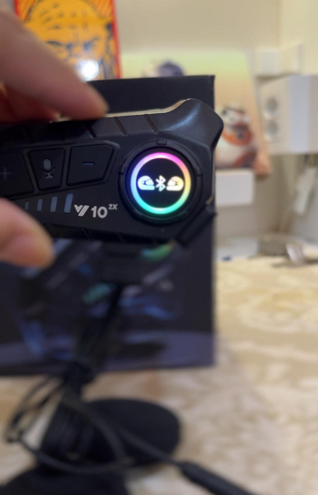 Intercomunicador para Capacetes - VeloX 2x