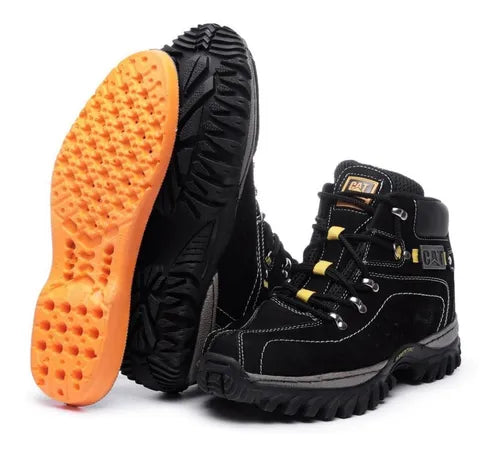 Bota Caterpillar Masculina Em Couro - 1 Linha Aventure