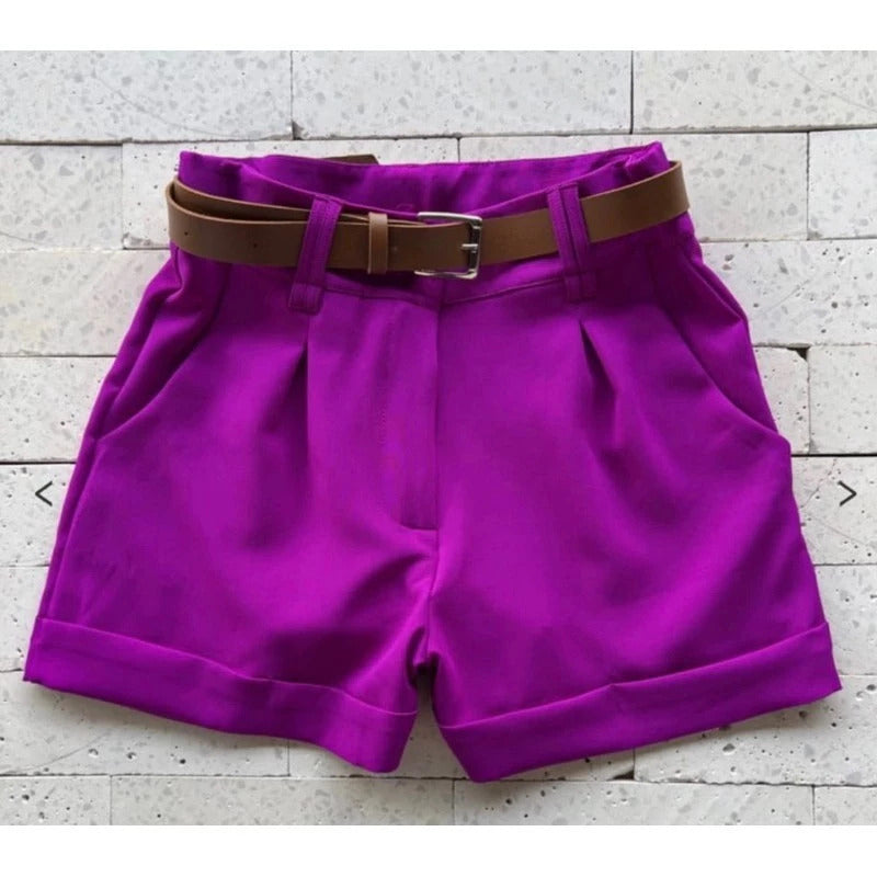 Short Alfaiataria Feminino Social