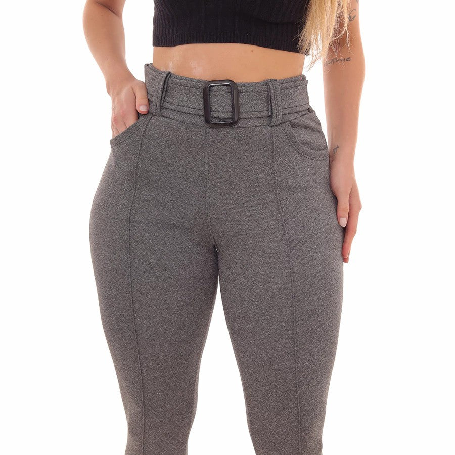 Pantalones ajustados de corte sastre