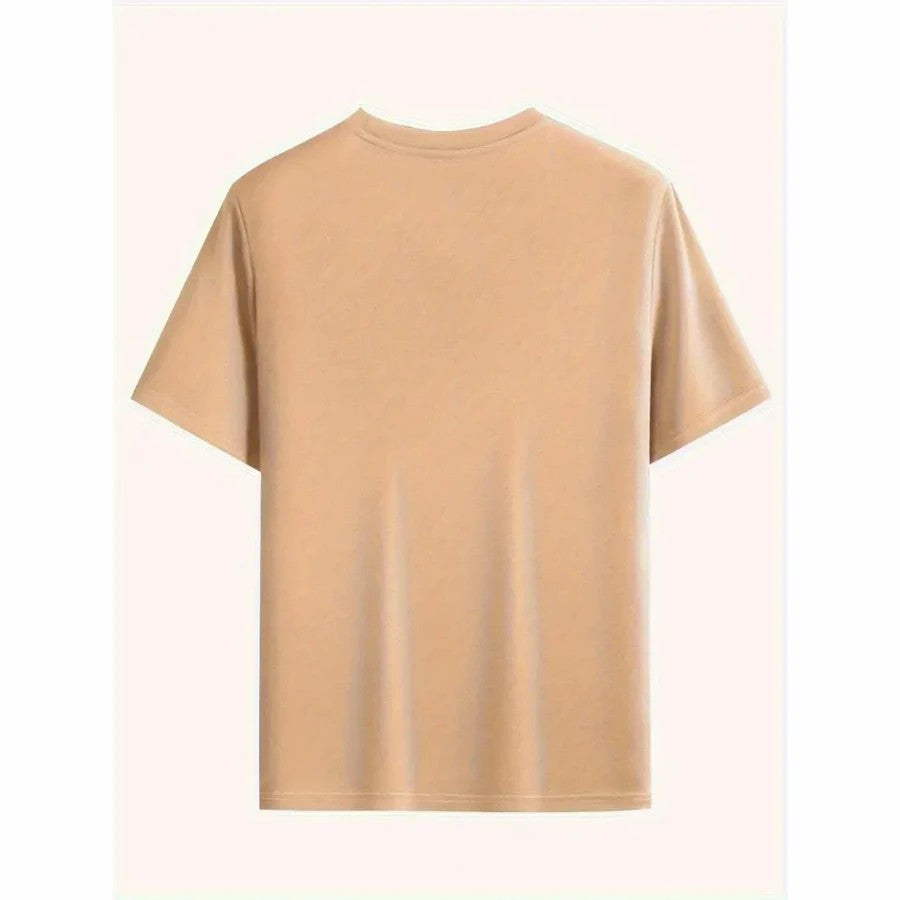 Camiseta informal de algodón para hombre - Los Ángeles