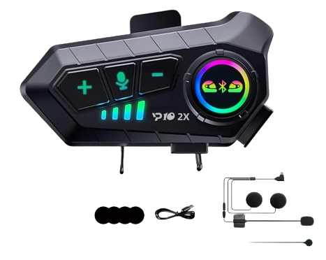 Intercomunicador para Capacetes - VeloX 2x
