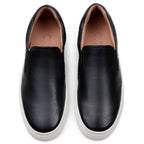 Zapatillas casuales sin cordones para hombre CNS 8607 NEGRAS