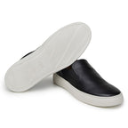 Zapatillas casuales sin cordones para hombre CNS 8607 NEGRAS